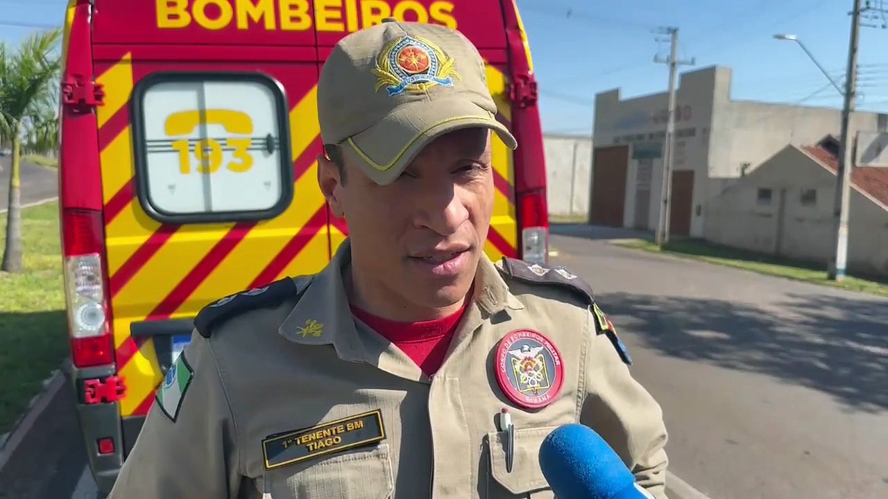 Homem sofre ferimentos graves na perna após atropelar cachorra em Umuarama