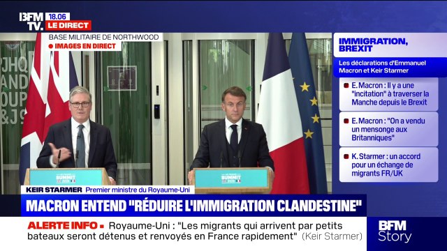 Keir Starmer (Premier ministre britannique): L'immigration irrégulière est un vrai problème dans le monde et en Europe