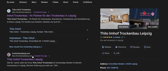 Thilo Imhof Trockenbau Leipzig