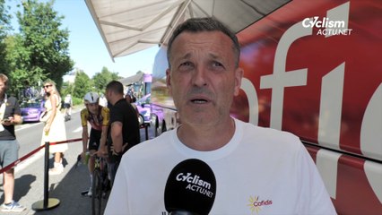 Tour de France 2025 - Cédric Vasseur : "On sait qu'on a une épée de Damoclès sur la tête... "