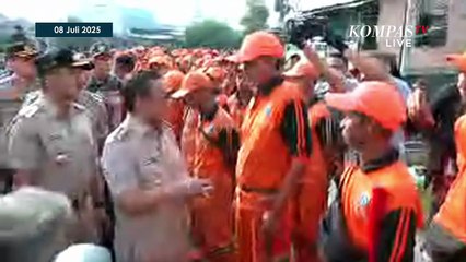 [FULL] Pramono Anung Tinjau Kali Ciliwung: Saya Merenung, Banjir Terkadang Tak Bisa Dilawan