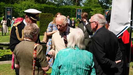 King visits Walmer to meet Cinque Ports representatives