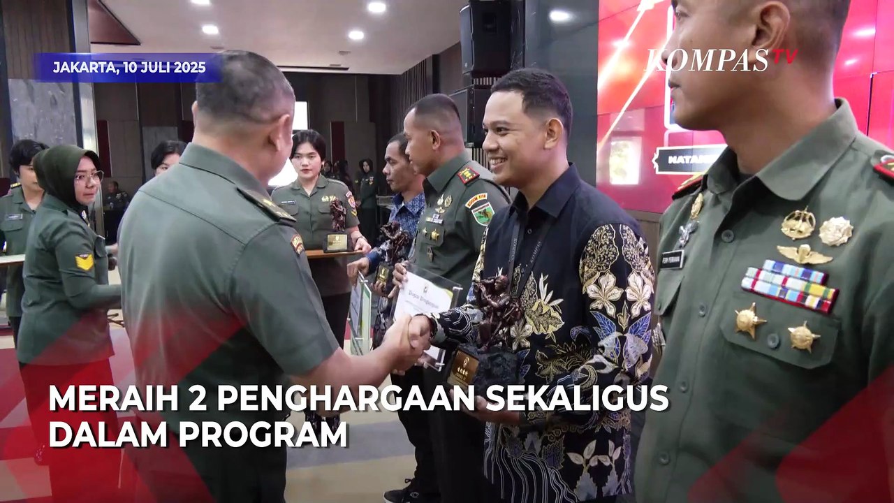 Program Cerita Militer KompasTV Raih 2 Penghargaan TMMD ke-124