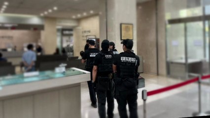 "대학병원에 폭탄 설치" 신고...부산 경찰 수색 중 / YTN