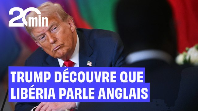 Donald Trump découvre que les dirigeants du Libéria parlent anglais