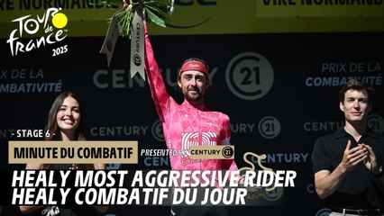 Century 21 most aggressive rider minute - Stage 6 - Tour de France 2025