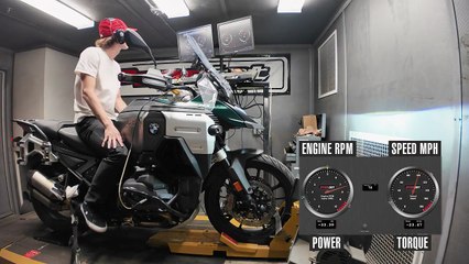 2025 BMW R 1300 GS Adventure Dyno Test