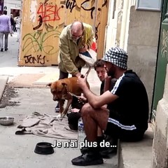 Demander 1euro à un SDF puis redonner 100x plus 😳