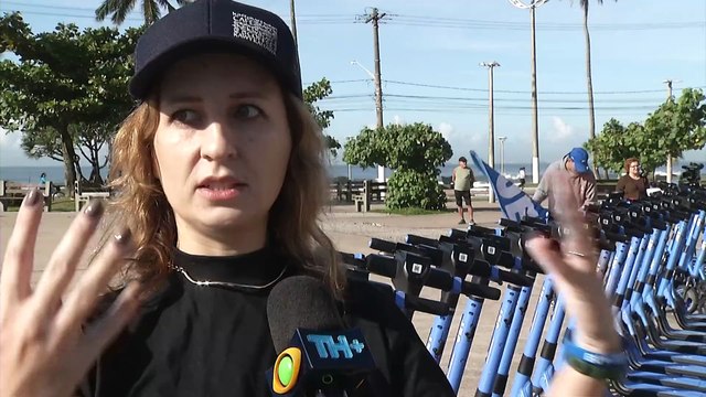 Aluguel de patinetes elétricos já está valendo no Guarujá