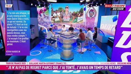 Vauquelin : « J'ai vu une montgolfière avec ma gueule dessus » - Cyclisme - Tour de France