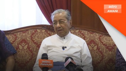 Tun Mahathir ingin lihat Malaysia kembali jadi 'Asian Tiger'