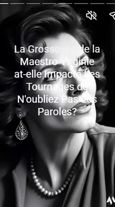 La Grossesse de la Maestro Virginie at-elle Impacté Les Tournages de N'oubliez Pas Les Paroles (1)