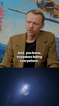 How Simon Pegg Reacted To Seeing That Insane 'Mission: Impossible Final Reckoning' Submarine Sequence #shorts
