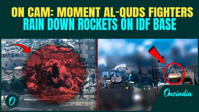 Al-Quds MOST DRAMATIC Attack VIDEO: Rocket Attack Obliterates Israeli Command Post in Khan Yunis