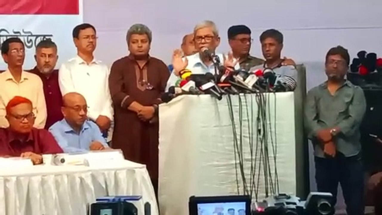 রাজনীতিতে ঐক্যমতের বিষয়ে বিএনপি মহাসচিব মির্জা ফখরুল