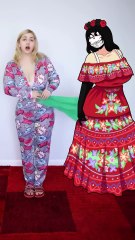 CATRINA 2D VS 3D 💀 #COSPLAY