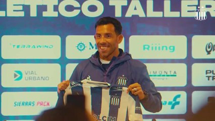 Tevez llegó a Córdoba y asumió en Talleres