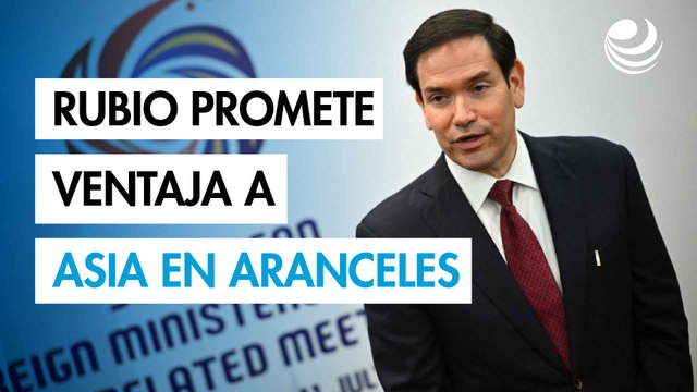 Marco Rubio promete a Asia mejores aranceles respecto de otras regiones del mundo