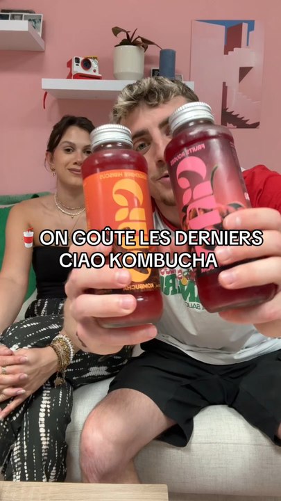 On teste les CIAO KOMBUCHA