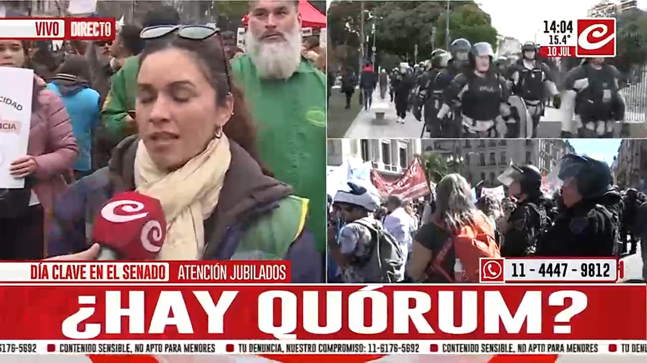 Manifestantes piden por la ley de emergencia en discapacidad