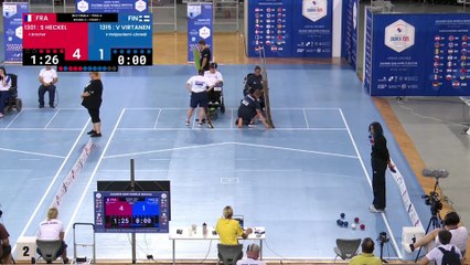 Championnat d'Europe de Boccia - Phases de poules/matchs à élimination directe