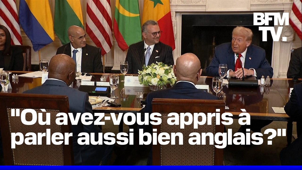 Donald Trump félicite le président du Liberia pour son niveau d'anglais... alors que c'est la langue officielle de son pays