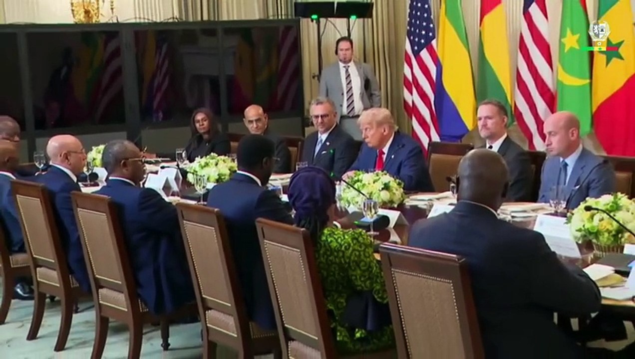 Son Excellence Monsieur Bassirou Diomaye Diakhar Faye, Président de la République du Sénégal, a pris part ce mercredi au sommet multilatéral de haut niveau organisé à l’initiative du Président des États-Unis, Son Excellence Monsieur Donald J. Trump.
