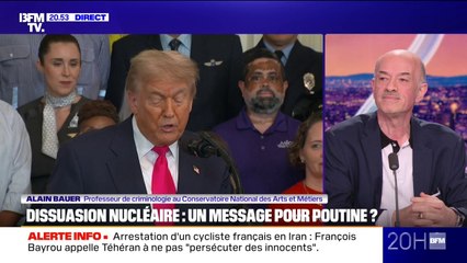 Dissuasion nucléaire franco-britannique: "Ça peut avoir un effet sur la conclusion d'un cessez-le-feu", estime Alain Bauer