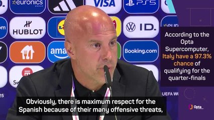 Italy want to make history against Spain - Soncin