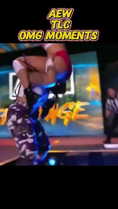 AEW Tlc Omg Moments #wwe #aew #prowrestling #fyp