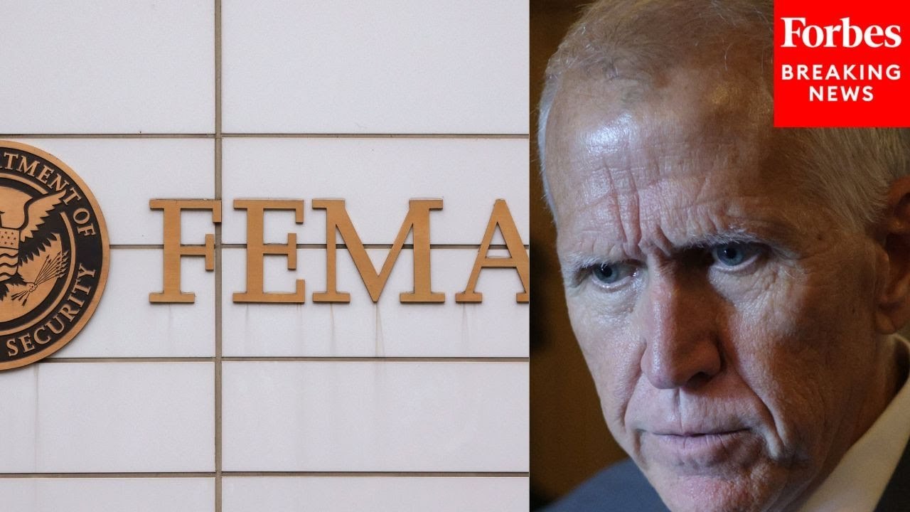 'Whoever Recommended That Is Clearly Out Of Their Depth': Thom Tillis Rips Efforts To Dismantle FEMA