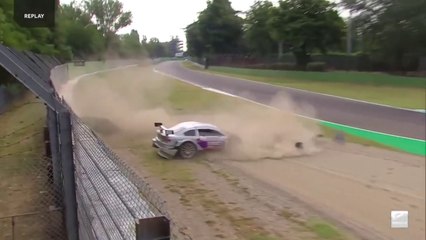 Mitjet Italia 2025 Imola Race 1 Meneghin Big Crash