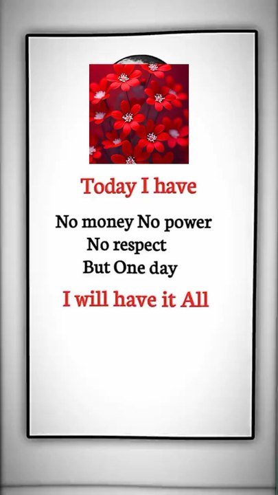 Today I have