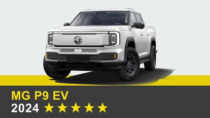 Le pick-up électrique MG P9 EV crédité de cinq étoiles aux crash-tests Euro NCAP 2025