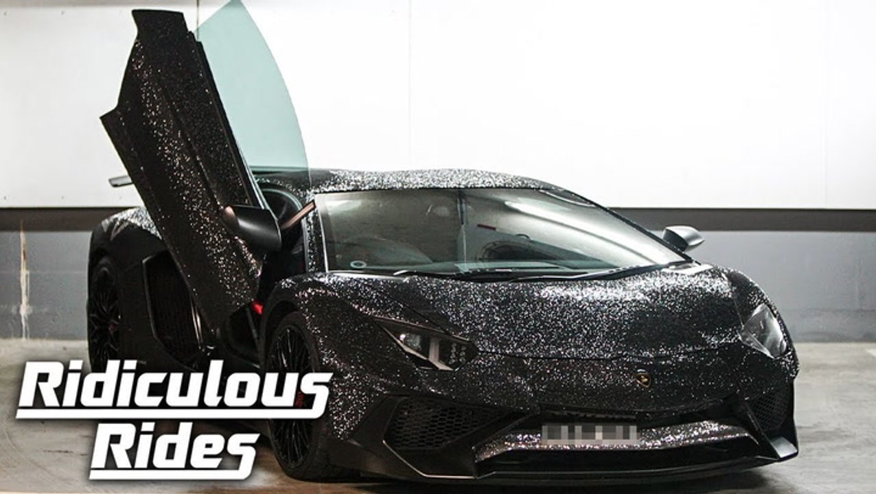 Lamborghini Covered In Two Million Crystals