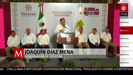 Respetamos su trabajo: Gobernador de Yucatán rechaza agresiones a periodistas