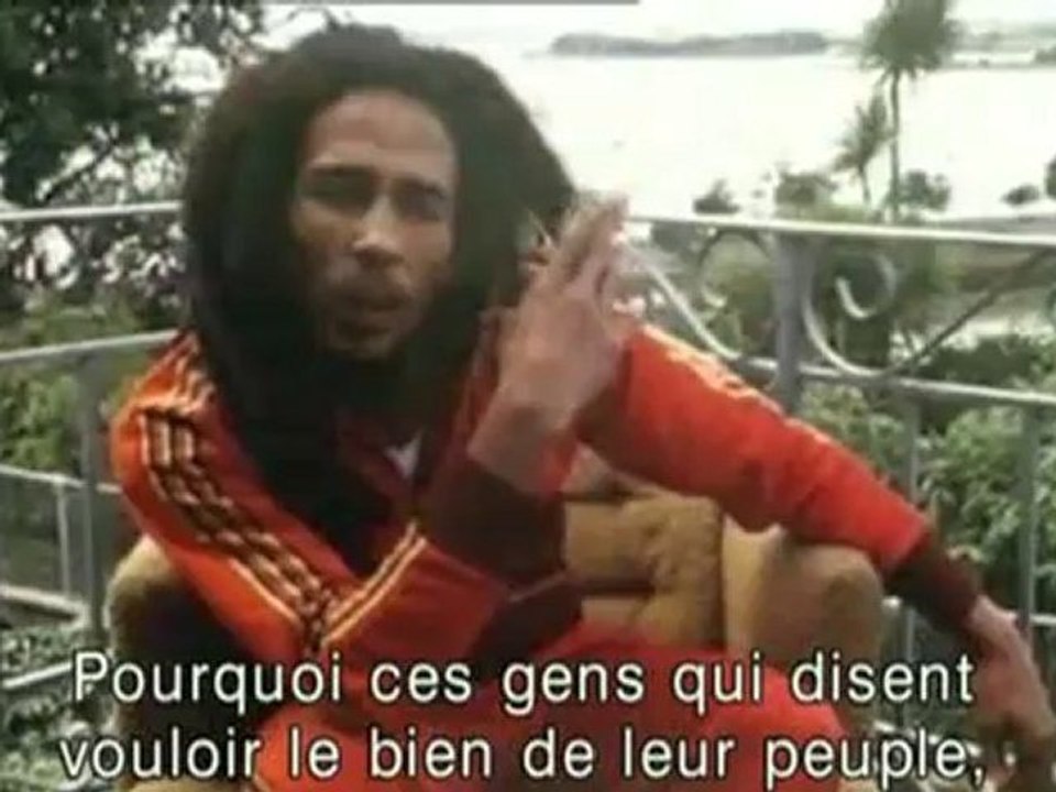 Bob Marley parle de l'herbe - bob, marley