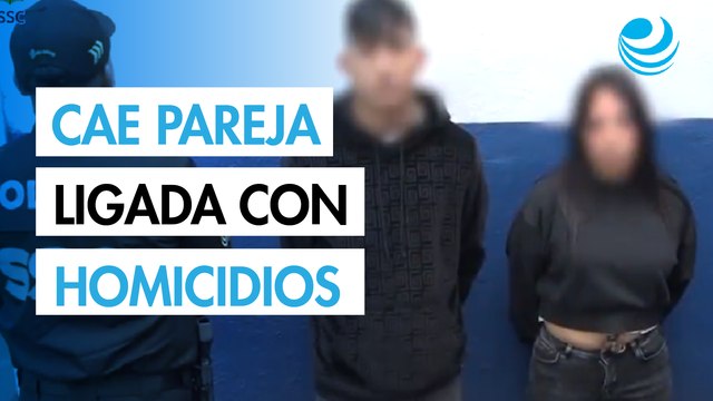 Cae pareja ligada a la Unión Tepito por tres homicidios en la CDMX
