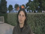 Interview de Camille Heitz - Antibes 2008 - Finswimming - 2