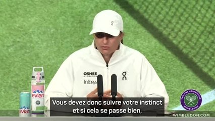 Wimbledon - Swiatek explique pourquoi elle préfère le gazon !