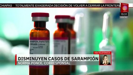 Reportan disminución de casos de sarampión en Chihuahua