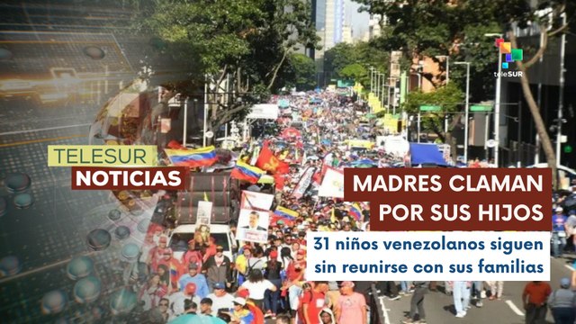 Venezuela exige libertad de niños migrantes retenidos en EE.UU.