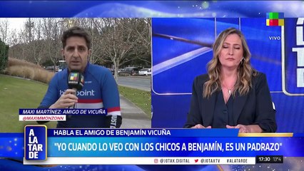 La palabra de Maximiliano Martínez, amigo de Benjamín Vicuña