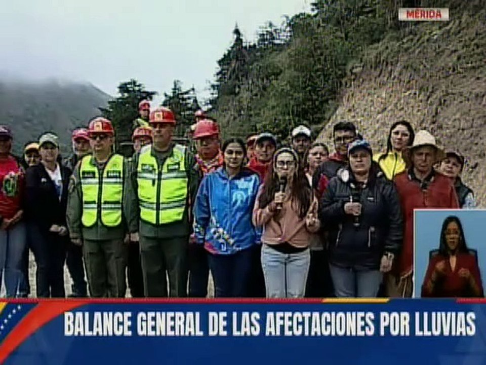 Mérida | Gobierno regional ofreció balance general de las afectaciones por lluvias