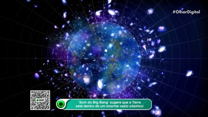 ‘Som do Big Bang’ sugere que a Terra está dentro de um enorme vazio cósmico