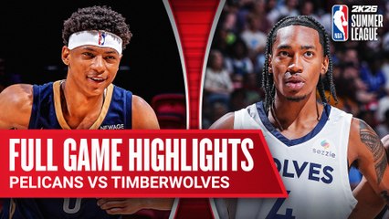 Timberwolves Win Close Battle Against Pelicans in NBA Summer League 🏀