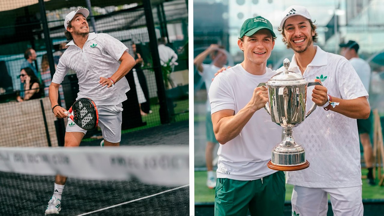 Juanpa Zurita gana el Bero Padel Classic organizado por Tom Holland y así reacciona
