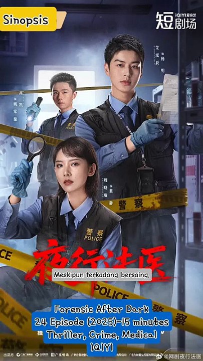 Sinopsis Drama China Forensic After Dark 2025