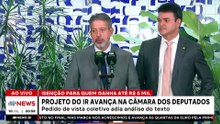Projeto de isenção do imposto de renda avança na Câmara