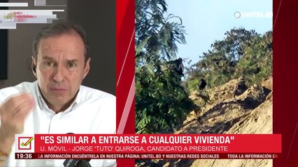 Tuto dice que los avasallamientos “matan la producción” y que debe aplicar la ley con “mano firme y justa”